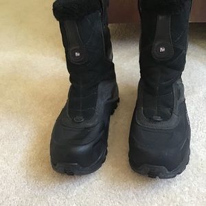 Merrell approach winter waterproof boots black 6